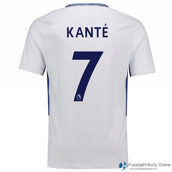 Chelsea Trikot Auswarts Kante 2017-18 Fussballtrikots Günstig